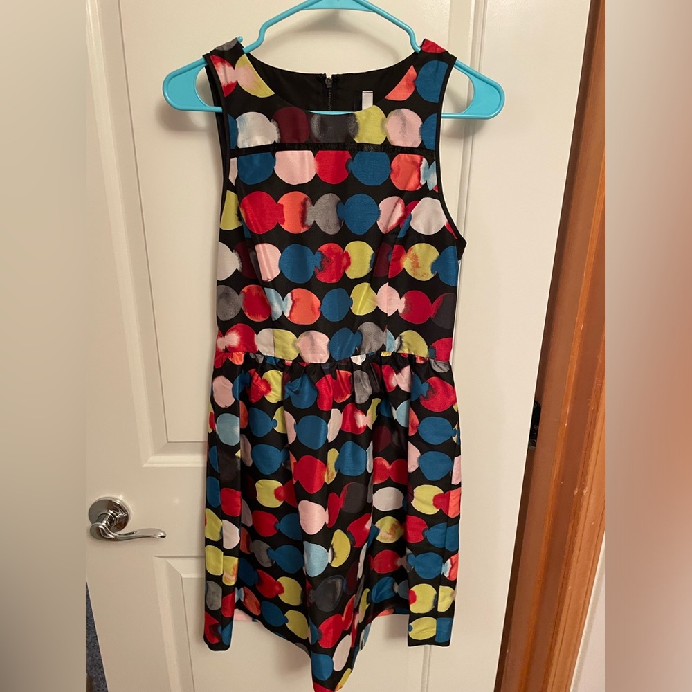 Kenzie Size S Multicolored Polka Dot Dress